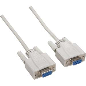 DB9-F/F Null Modem Cable DB9-F/F Null Modem Cable